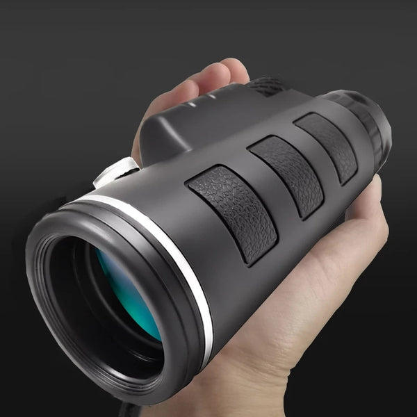 Portable Professional Monocular With Long Range Zoom For Outdoor Boating, Sightseeing, Mountain Climbing, Observing Animals, Watching Races