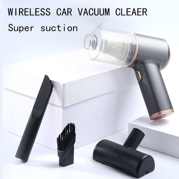 Cordless Car Vacuum Cleaner, Car Desktop Vacuum Cleaner Handheld Large Suction Car Powerful Car Vacuum Cleaner For Car Office Desktop Home