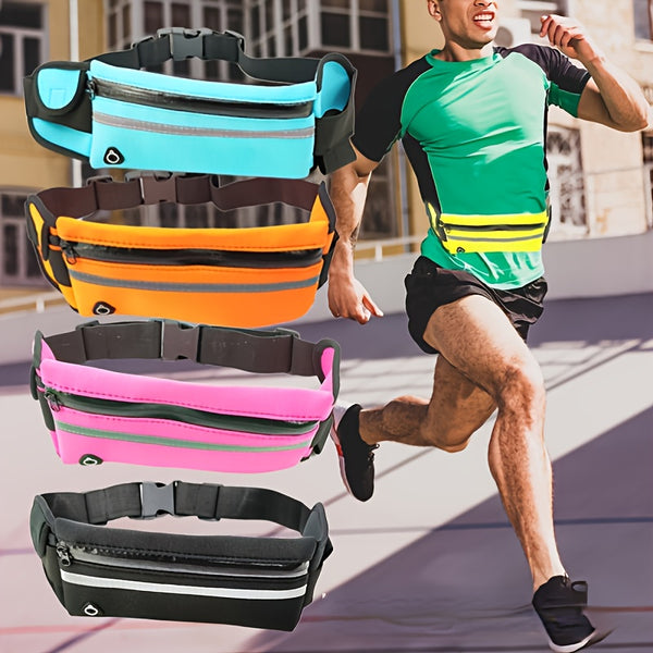 Outdoor Running Fitness Sports Fanny Pack, Invisible Water Bottle Cell Phone Bag Storage Bag