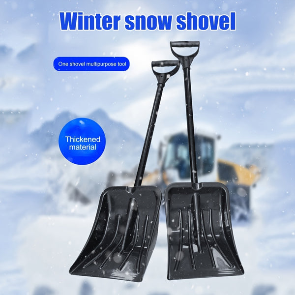 1pc Portable Snow Shovel, Winter Detachable Snow Sweeping Shovel, Ice Frost Scraper For Auto Windshield, Cleaning Tools