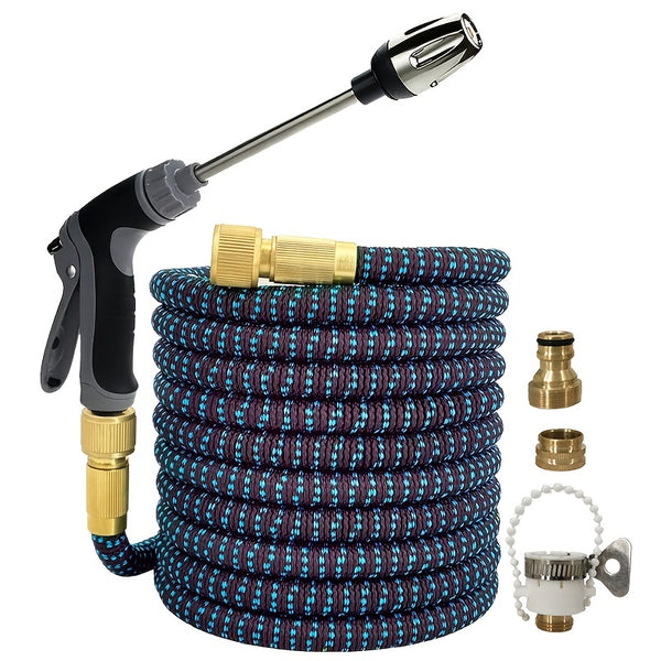 1pc High Pressure Car Wash Water Gun, Household Telescopic Water Hose, Washing Car Set, Garden Watering Water Gun Tool