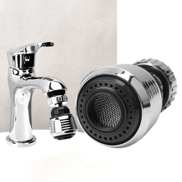 1pc Universal 2 Mode Kitchen Faucet Adapter Aerator, Shower Head, Home Water Saving Bubbler, Splash Filter, Tap Nozzle Connector