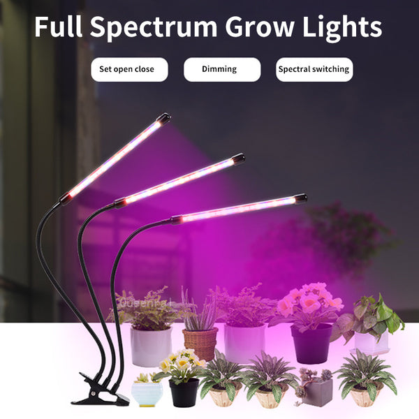 Uv Light For Plant Growth, LED USB Full Spectrum Panel Phyto Lamp, Rotation Flexible Phytolamp, Greenhouse Grow Light