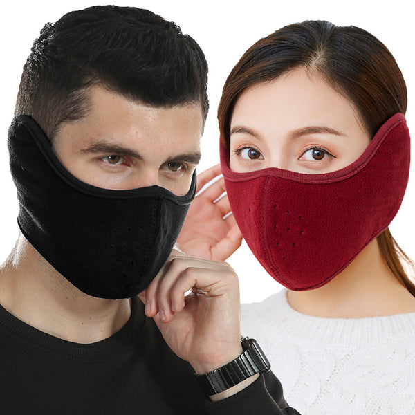 Autumn And Winter New Ear Protection Outdoor Cycling Breathable Dust Windproof Warm Face Mask