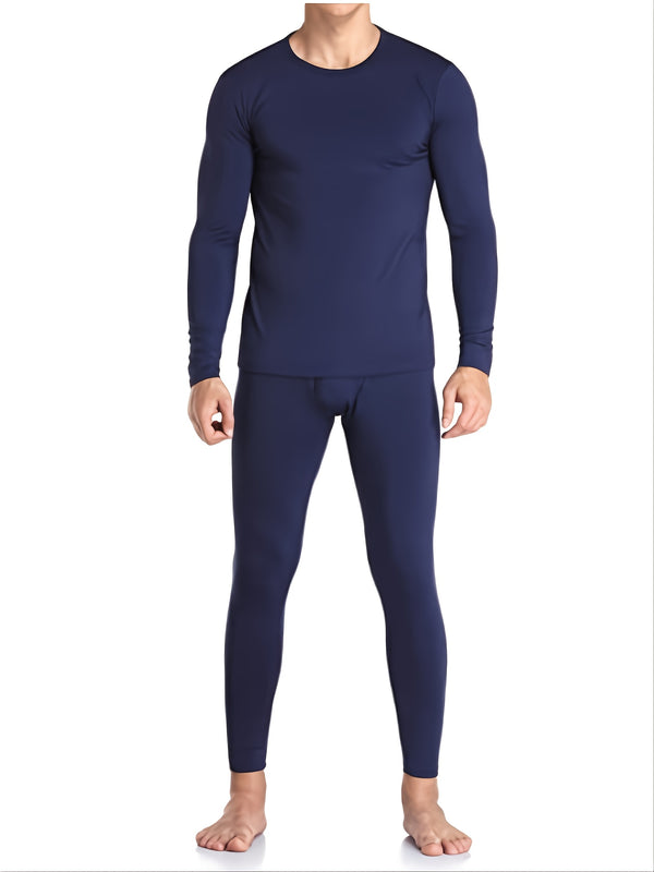 Men's Long John Thermal Underwear, Base Layer Sets