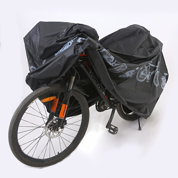 1pc Rainproof Anti-UV Bicycle Cover For Outdoor Riding And Cycling Accessories