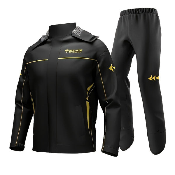 Motorcycle Rain Suit, Motorcycle Rain Gear Suit For Men Motorcycle Riding Equipments