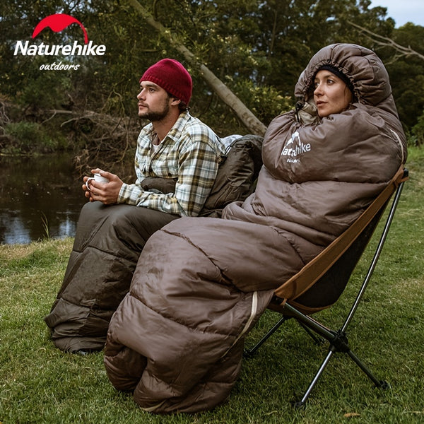 Naturehike Sleeping Bag Ultralight Cotton Winter Sleeping Bag Lightweight Waterproof Sleeping Bag 4 Season Sleeping Bag Hiking Outdoor Camping Sleeping Bag