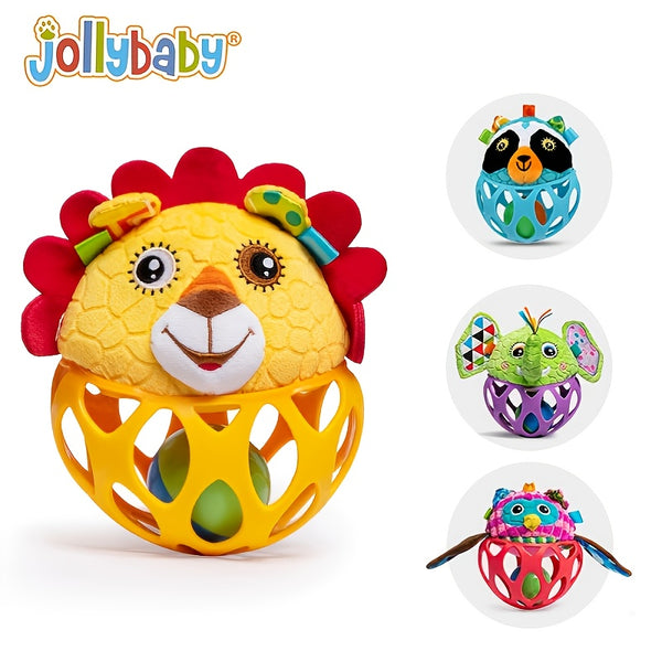 Jollybaby Hole Ball, Baby Grabs The Ball And Touches The Ball For Sensory Training, Baby Chases Training Touch Toy