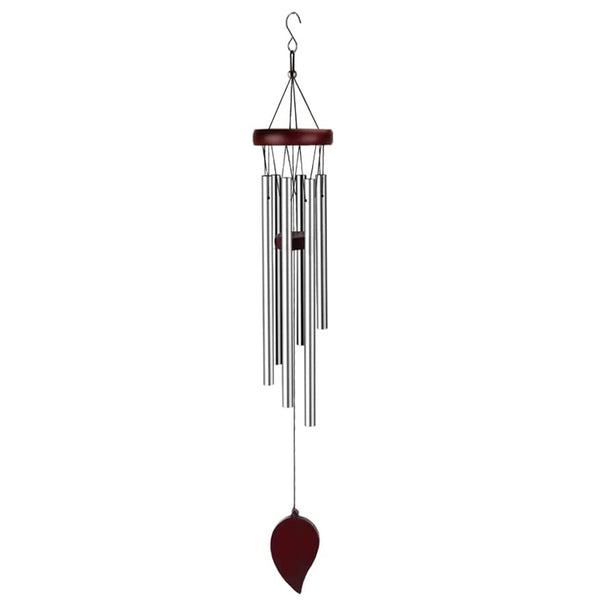 Hanging Wind Chime Set, 6 Chimes With Hook, Balcony & Garden Decorations