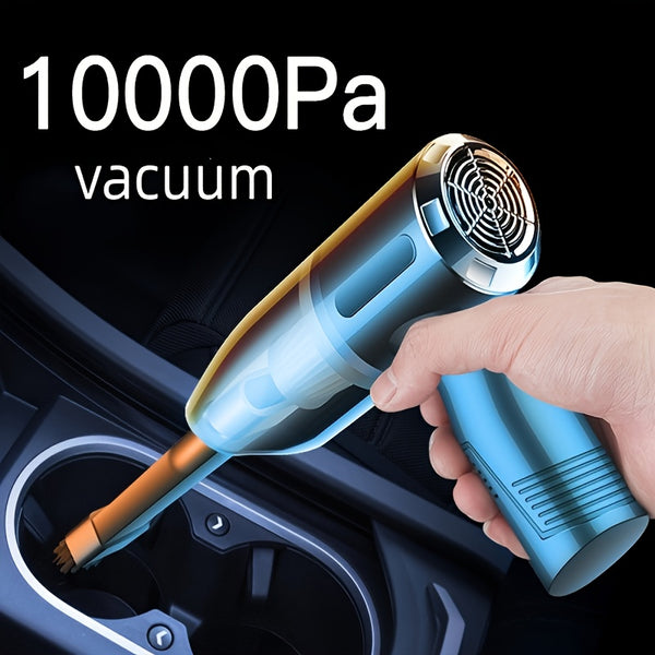 Car Mini Vacuum Cleaner, Portable High-power Handheld Wet & Dry Vacuum Cleaner, Detailing Kit Essentials For Travel