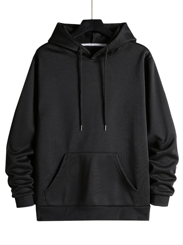 Women's Sweatshirt Solid Casual Drawstring Fashion Loose Hoodie