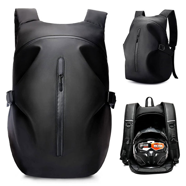 Motorcycle Backpack, Waterproof Helmet Backpack For Men, Motorcycle Accessories, Riding Backpack