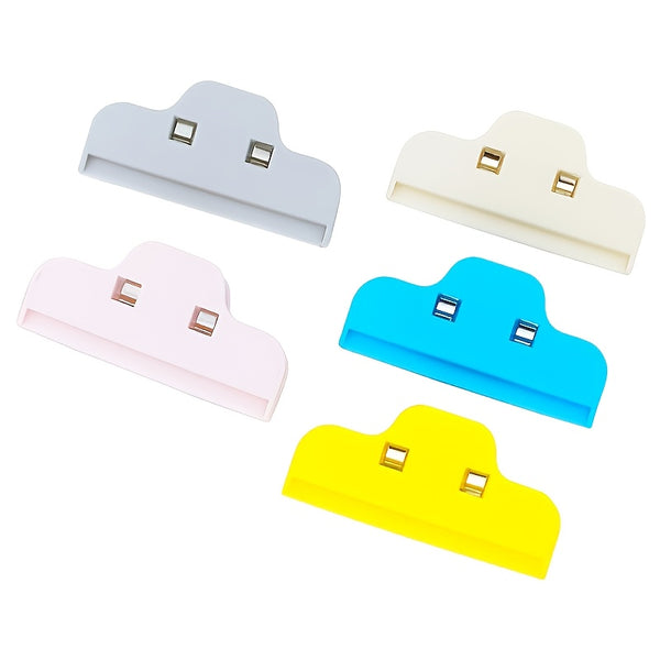 1pc Moisture-Proof Clip For Kitchen, Snack Bag Clip, Coffee Bag Chip, Plastic Heavy Seal Clip