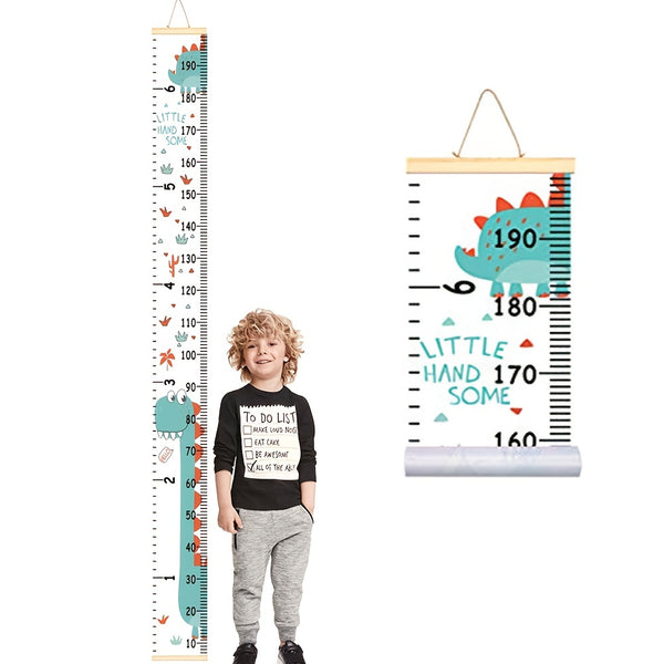 1pc Height Chart, Dinosaur Measuring Chart Ruler, Wall Decor