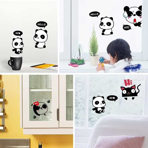 1pc Removable Switch Sticker, Snooze Cat Series, Sticker For Living Room Bedroom Bathroom Notebook Wall