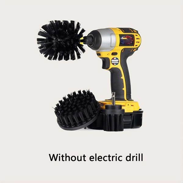 Original Electric Drill Brush Power Scrubber, Drill Brush Kit, Cleaning Drill Brush Set Without Electric Drill