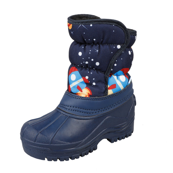 Kids Boy Girl Warm Snow Boots Plush Shoes