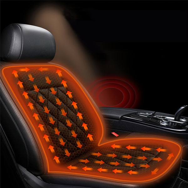 12V Car Driver Heated Seat Cushion, Universal Auto Heated Car Seat Covers Car Seat Heater Cushion Temperature Control Cars Seat Heating Pad