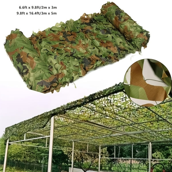 Camouflage Net, Camo Net, Camouflage Shade Net, Durable Cover For Shade Hunting Camping Jungle