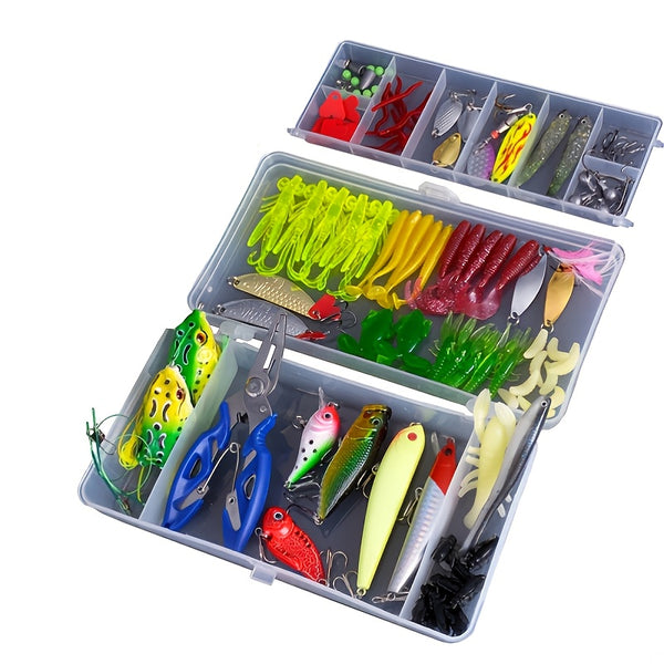 Bionic Bait VIB Thunder Frog Soft Bait, Decoy Lure With Bright Slice, Bait Set