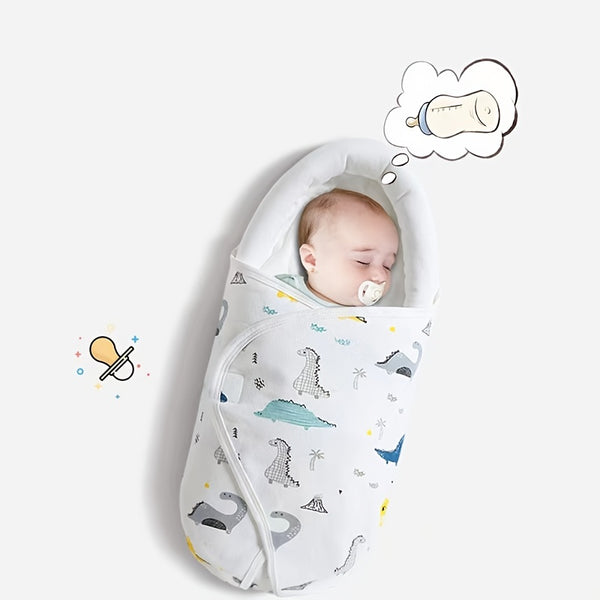 Newborn Baby Duvet Double Layered Pure Cotton Spring Autumn Wrap Bandana Newborn Baby Windbreaker Duvet Cover Thin Sleep Bag