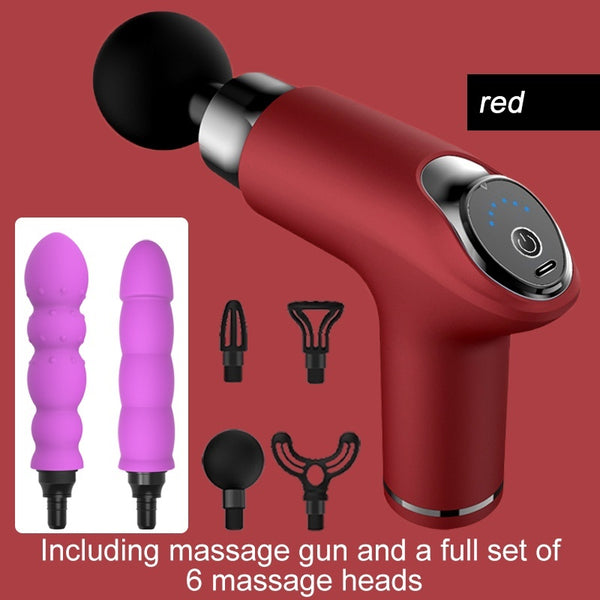 Handheld Electric Body Massage Gun, Portable Pocket-Sized, Deep Tissue Muscle Relaxation Therapy