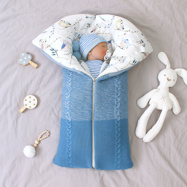 Soft Bird Pattern Sleeping Bag