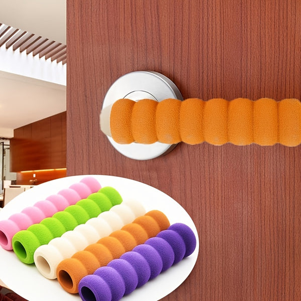 1pc Spiral Safety Door Handle Cover, Door Handle Pad Protector, Child Safety Product