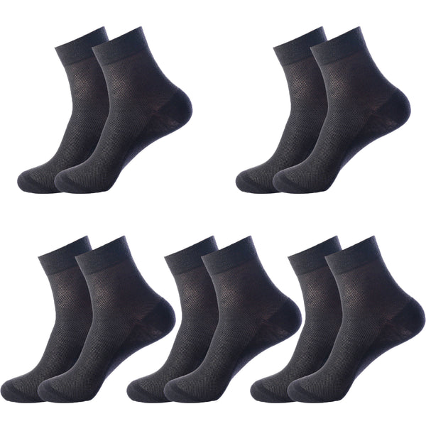 5pairs Men's Sweat Resistant Cotton Socks