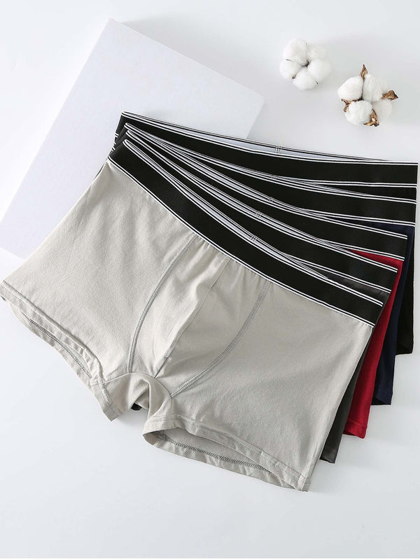 5pcs Men's  Boxer Briefs Men's Underwear