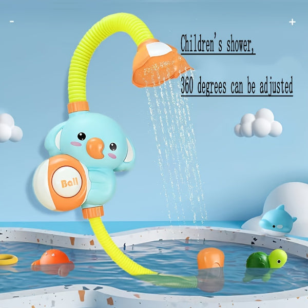 Baby Bathing Duckling Water Toy Bathroom Can Spray Water Elephant Electric Shower Children's Toys