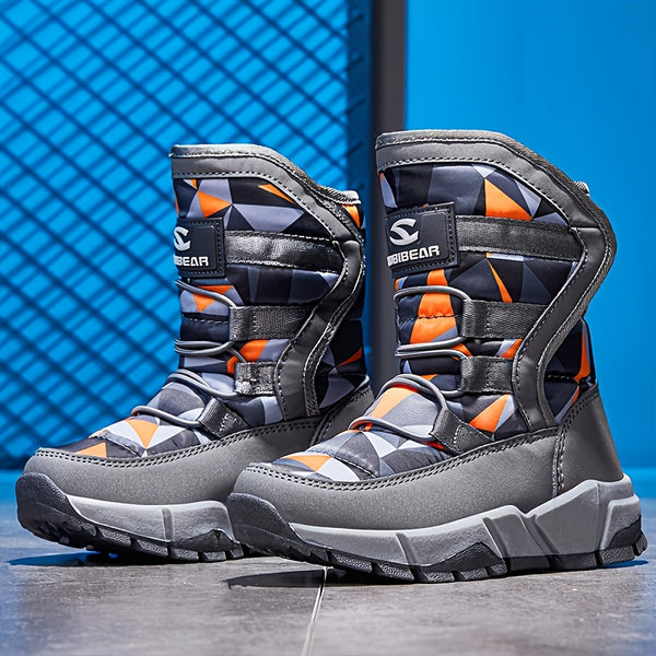 Autumn Winter Kids Warm Outdoor Snow Boots