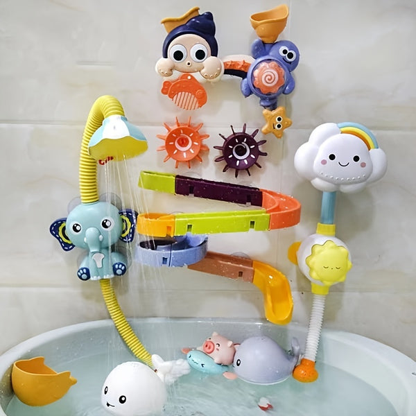 Bathroom Rotating Toy Bath Toy For 1 Year + Baby To Fun Bathing