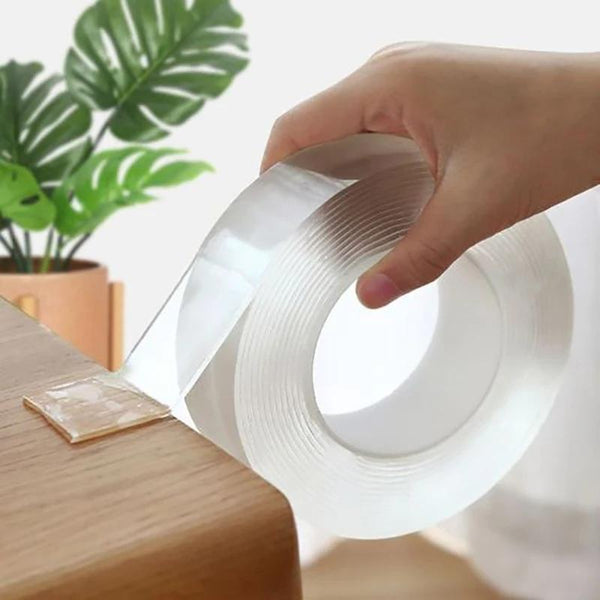 1 Roll Of Nano Double Sided Tape, 3.3ft/1m, Waterproof Adhesive Tape