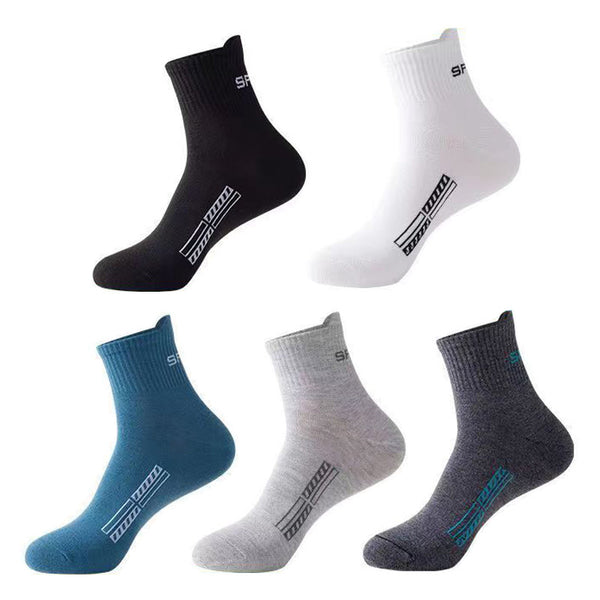 5pairs Men's Cotton Sports Socks