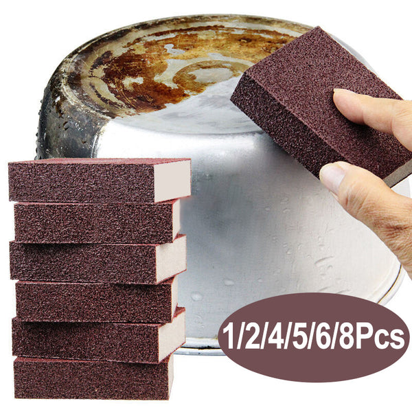 Cleaning Sponge, Sponge Scrub, Cleaning Sponge For Descaling Pot Teapot Large Surface Cleaning