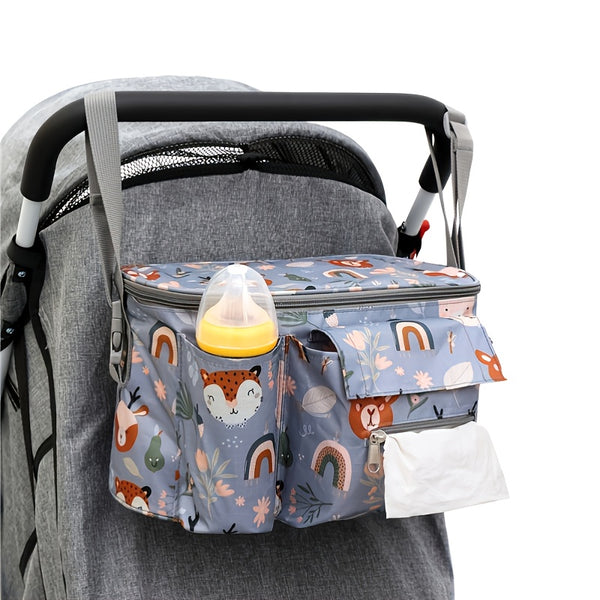 Stroller Hanging Bag, Large-capacity Stroller Hanging Bag, Baby Carriage Accessories, Storage Bag, Portable Mummy Bag