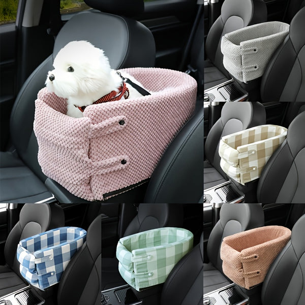 Pet Car Seat For Small Dog & Cat, Cat Safety Seat Anti-dirty Cushion Dog Cage