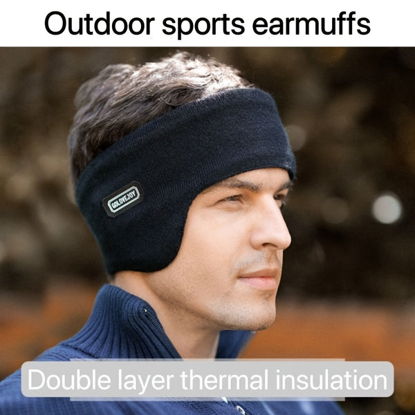 Autumn And Winter Men's Fleece Thickened Outdoor Sports Earmuffs