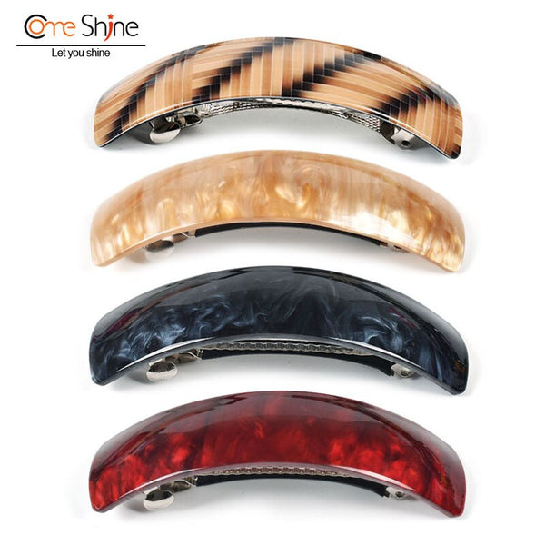 COME SHINE Korean Fashion Acrylic Butterfly Hair Clips for Women Large Thick Christmas Hair Accessories for Women's hairclip