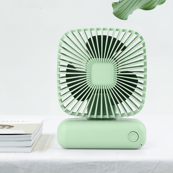 1pc Small Desk Fan, Desktop Electric Fan, USB Charging, Lightweight And Portable, For Home Office Travel Outdoor