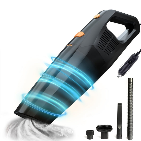 Carsun DC12V Handheld Powerful Portable Car Cordless Vacuum Cleaner Rechargeable With LED Lighting, Wet Dry Use For Pet Hair, Home, Car, Office 7000PA