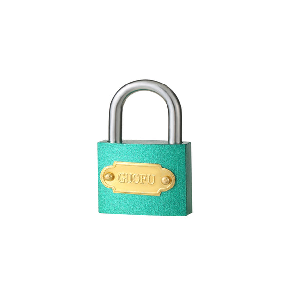 1pc Green Padlock, Safety Padlock For Home, Suitcases, Toolbox (3 Sizes Available)