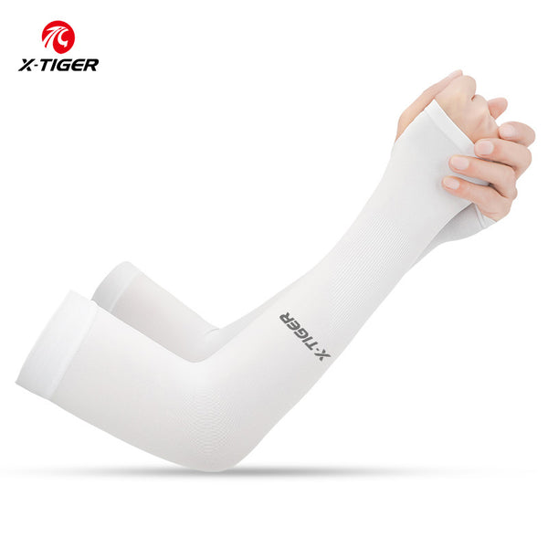 Letter Graphic Thumb Hole Sun Screen UV Protection Cool Compression  Arm Sleeves