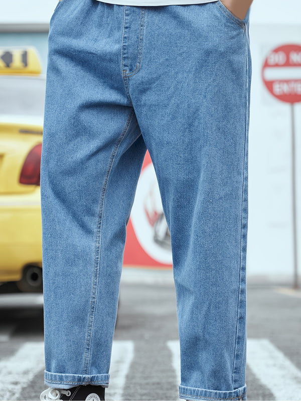 Men's Wide Leg Jeans For Big And Tall Guys, Plus Size