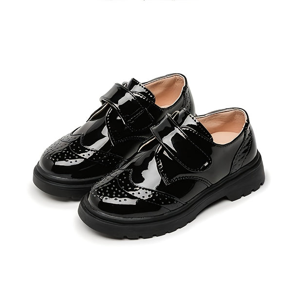 Kids Black Casual Loafers Softness Comfortable Boys Shoes