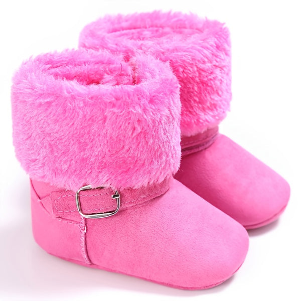 Baby Girls Thickened Snow Boots Toddler Shoes Winter