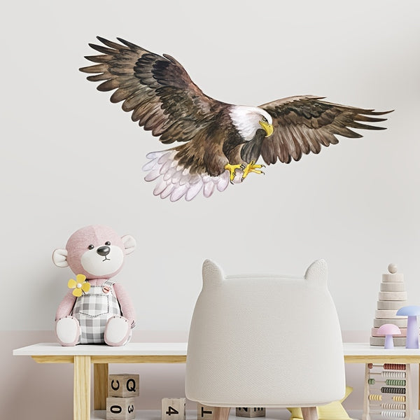 1 Set Of Bird Wall Stickers, Soaring Eagle, Parrot, Home Decor For Kids Room, Kindergarten, Wardrobe, Porch