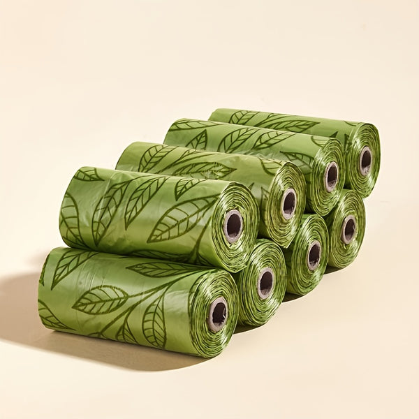 8 Rolls Of Biodegradable Pet Garbage Bags, Dog Poop Bag, 12Pcs/Roll